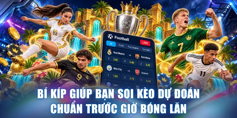 Bí kíp giúp bạn soi kèo dự đoán chuẩn trước giờ bóng lăn