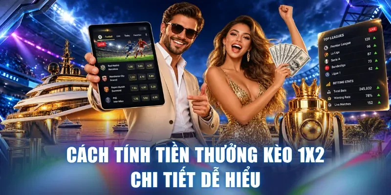Cách tính tiền thưởng kèo 1X2 chi tiết dễ hiểu