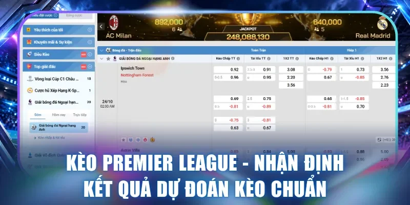 Kèo Premier League
