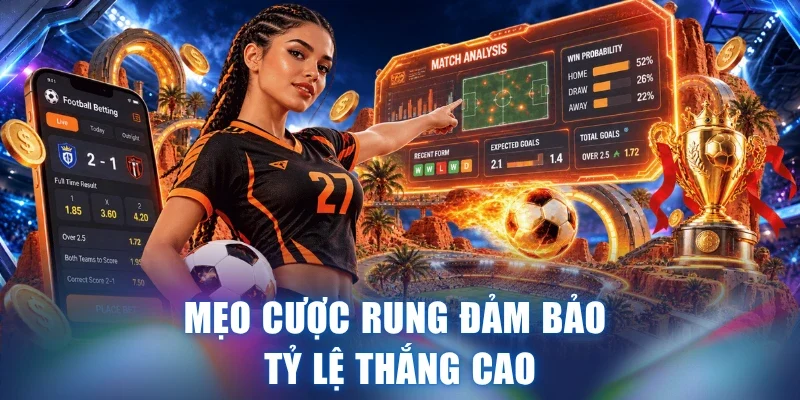 Mẹo cược rung đảm bảo tỷ lệ thắng cao